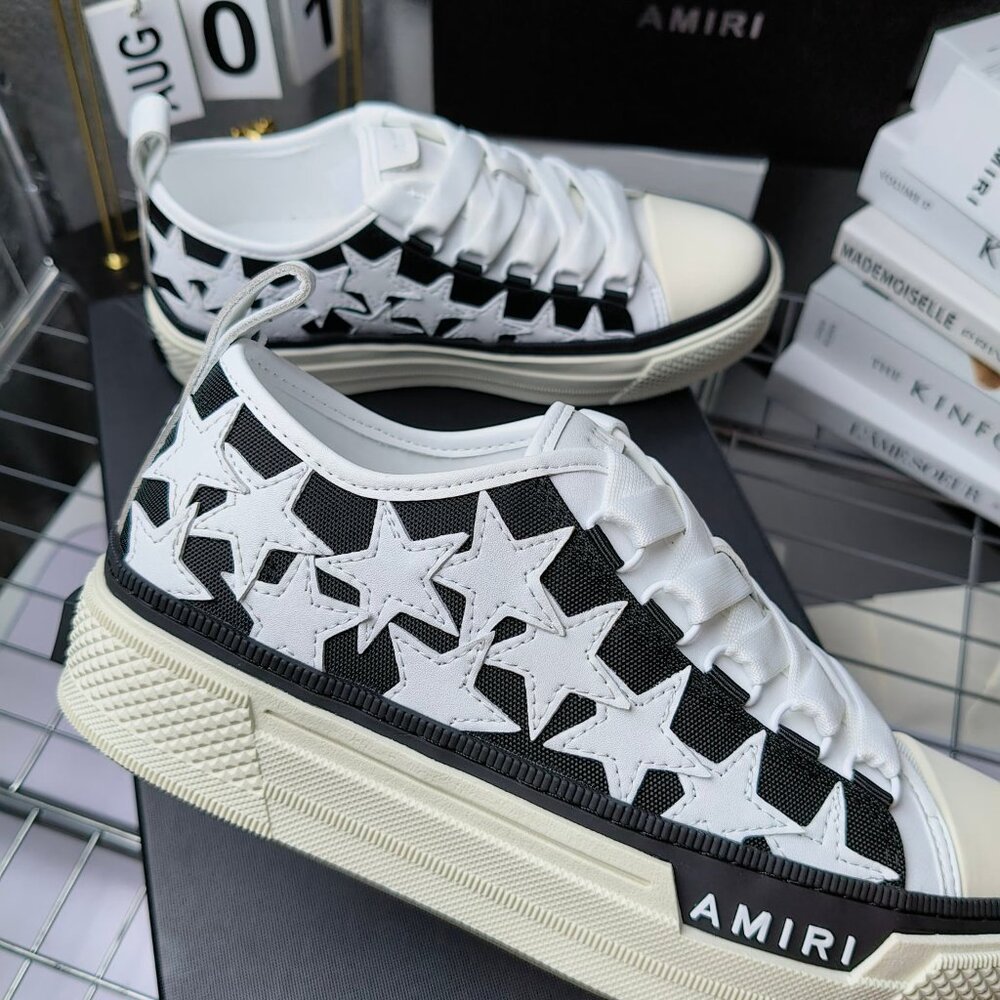 AMIRI New men lace-up versatile canvas shoes - Picture 4 of 6